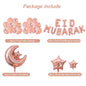 Eid Mubarak Letter Foil Balloons Ramadan Kareem Decorations