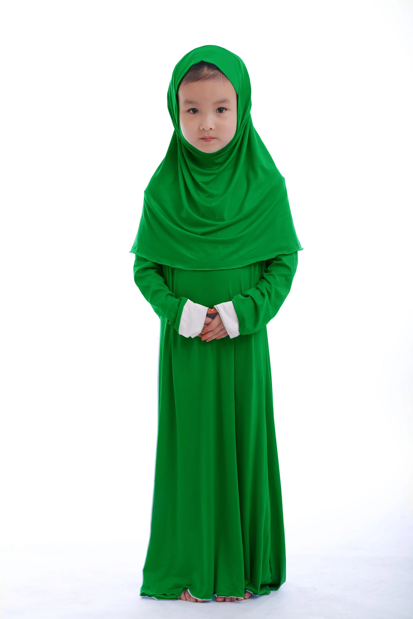 2Pcs Muslim Abaya (Girls)