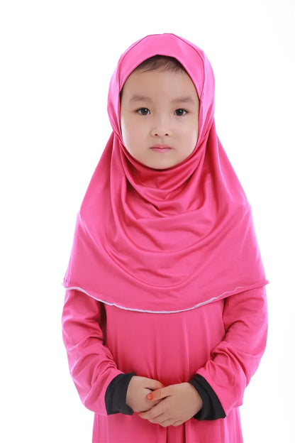 2Pcs Muslim Abaya (Girls)