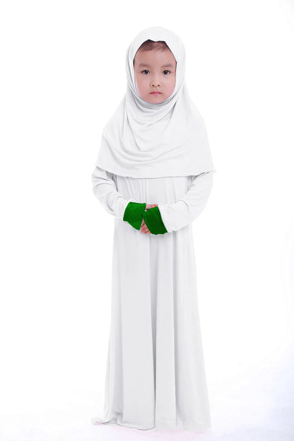 2Pcs Muslim Abaya (Girls)